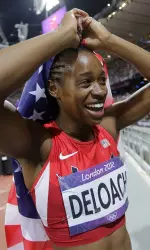 DeLoach-Soukop won bronze in London in August
