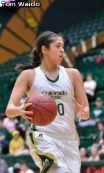 Kara Spotton finished with a team-high 16 points.