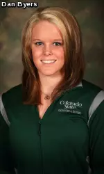 Erica Stock was one of three freshmen Head Coach Christopher Woodard was impressed with this weekend.