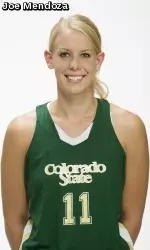 Meghan Heimstra recorded her 100th career block at Bowling Green State