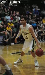Senior guard Wes Eikmeier finished with 17 points and a season-high five assists.
