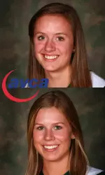 Dana Cranston and Megan Plourde were both named to the AVCA All-West Region team. It is Plourde's fourth honor, becoming the first player in Mountain West history to be selected four times.