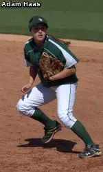 Freshman Haley David made a diving catch in the seventh and scored the winning run in the eighth on Monday