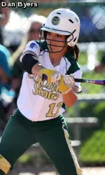 Freshman Shae Rodriguez hit her first grand slam of the season on Friday against UNLV