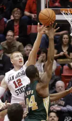 Greg Smith goes up for a layup.