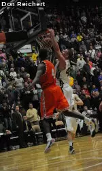 Colton Iverson finished with 17 points and six rebounds to help lead the way for the Rams.