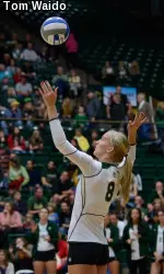 The undefeated Rams moved up one spot, to No. 9, in this week's AVCA Division I Coaches Top 25 Poll. The Rams are 27-0 on the season, and have two home matches remaining.