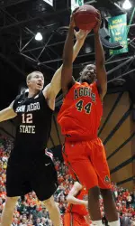 Senior forward Greg Smith finished with 15 points and seven rebounds.