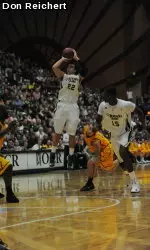 Dorian Green paced the Rams with 15 points and a career-high nine assists.