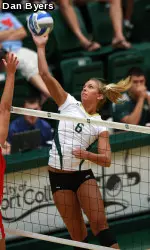 Samantha Peters is one of two seniors on the 2013 roster. In all, the Rams return 10 letterwinners from last season.