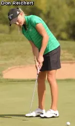 Junior Betsy Kelly tied for second place at the 2011 Mountain West Championsip.