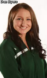 Junior Tess Simpson took first place in the 100 Butterfly, one of four events CSU won on Friday.