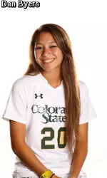 Freshman forward Janelle Stone assisted on CSU's goal in the 1-0 win over Air Force