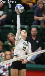 CSU held steady at No. 6 in this week's AVCA Division I Coaches Top 25 Poll.