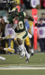 Junior running back Dee Hart rushed for a career-high four touchdowns.