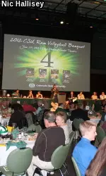 CSU volleyball's end-of-season celebratory banquet will be held Jan. 22.