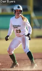 Freshman Haley Hutton went 3-for-3 with two walks, two RBI and a run scored in Saturday's win.