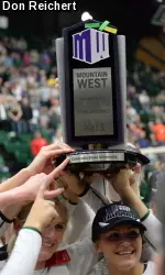The Colorado State volleyball team looks to do something this fall never accomplished in the program's rich history: win a sixth straight conference championship. The team will report for fall camp Aug. 8