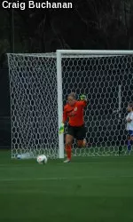 McGinley made her debut in goal for the Rams on Friday evening.