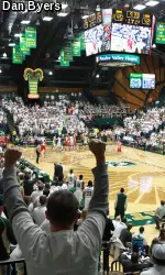 Saturday marks the Rams' annual "White Out" of Moby Arena.