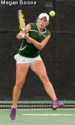 Senior Maddie Buxton won her second singles match of the week Friday.