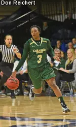 Keyora Wharry ignited CSU's second-quarter run.