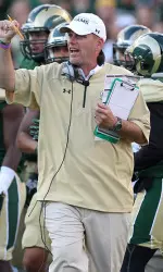 Mike Bobo has led the Rams to a bowl appearance in his first season as head coach.