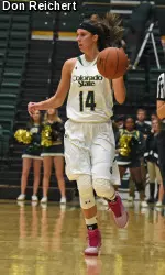 Jamie Patrick had a season-high 17 points on 5-of-6 shooting from 3-point range.