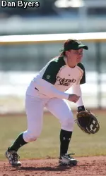 Sophomore Taryn Arcarese went 1-for-2 with two runs scored on Sunday.