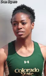 Leah Fair is one of two athletes to compete in three events at the NCAA West Prelim