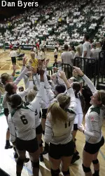 Colorado State's 2015 volleyball schedule features some of the top names in college volleyball, including six matches against 2014 NCAA tournament participants and the most home matches since 2010.