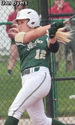 Senior Taylor Hutton hit a grand slam during CSU's 10-run second inning.