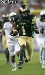 Dalyn Dawkins rushed for 118 yards and caught 59 more Saturday.