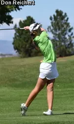 Sarah Archuleta carded her first top-10 performance during the Rams' season-opening tournament.