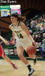 Jamie Patrick was named Mountain West Player of the Week for the first time in her career.