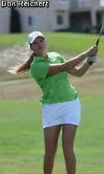 Freshman Katrina Prendergast led all CSU golfers with a 3-over 147. The Rams sit in fourth place entering Tuesday's final round.