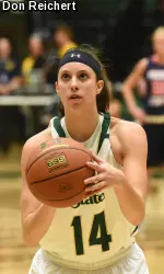 Jamie Patrick tied a Mountain West record with 57 made 3-pointers during conference play.