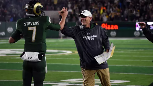 Head Coach Mike Bobo & Nick Stevens