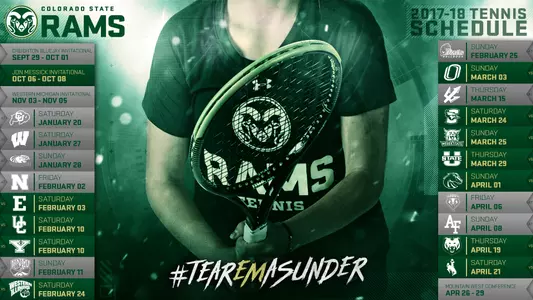 2017 Tennis Schedule