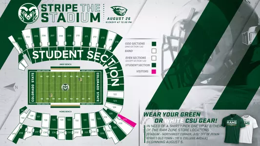 Stripe the Stadium information