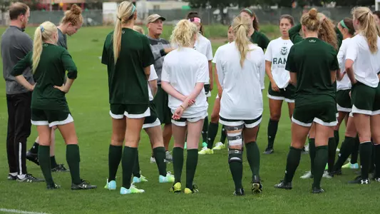 First Scrimmage at new CSU Soccer Field