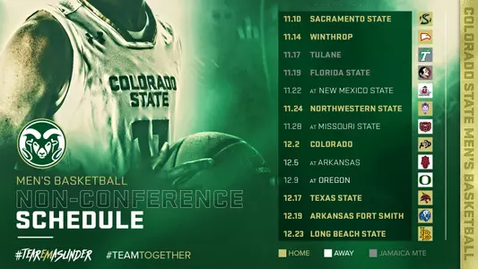 2017-18 CSU Men's Basketball Schedule - Interior