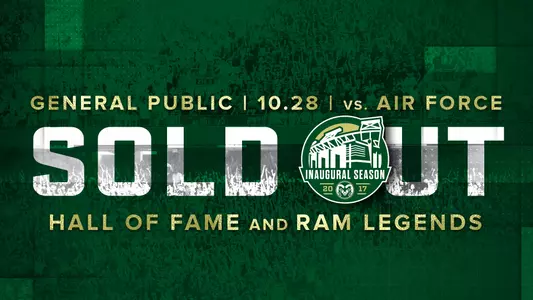 Air Force game sold out