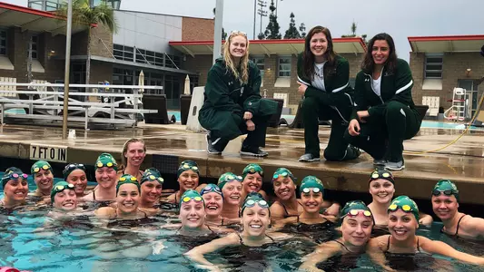 Swim team at SDSU
