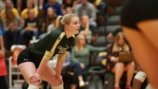 2018 Colorado State Volleyball at Wyoming, 10/2/18, Laramie, Wyo.
