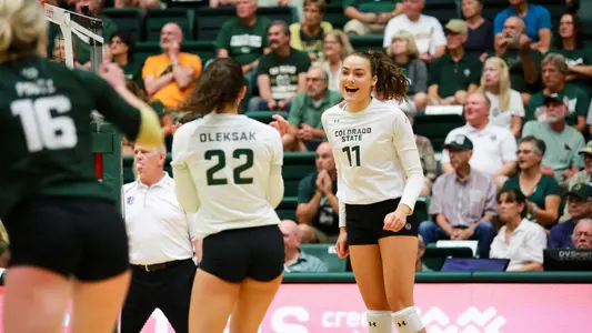 Colorado State Volleyball 2018 vs. Cincinnati 9/1/20182018 Colorado State Volleyballl - vs. Cincinnati, 9/1/18, Fort Collins, Colo.