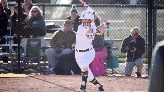 Hayleigh Evans -2018 Colorado State Softball vs. Northern Colorado -2-27-18
