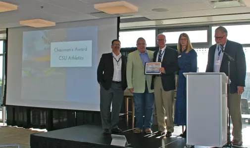 Visit Fort Collins_Joe Parker_award presentation