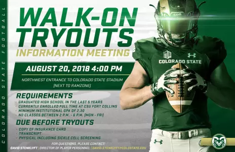 walk-on tryouts