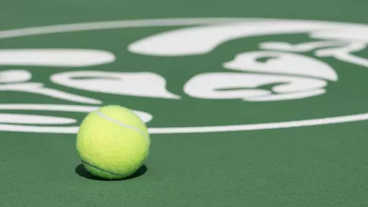 Tennis ball CSU logo